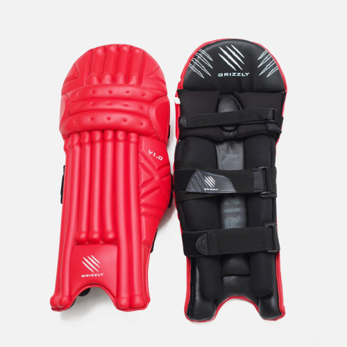 Batting Pads GRIZZLY-V1.02022–Red